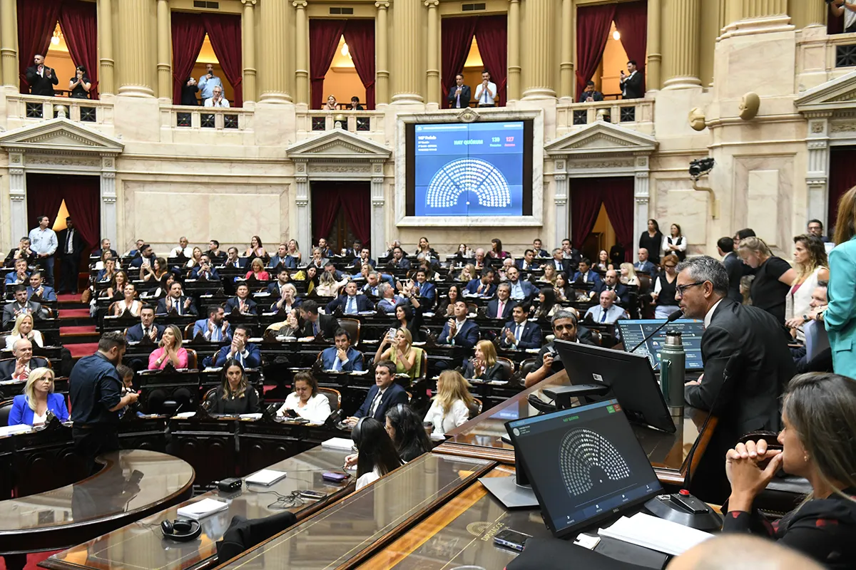 Diputados - La iniciativa tuvo 135 votos a favor y 115 en contra.