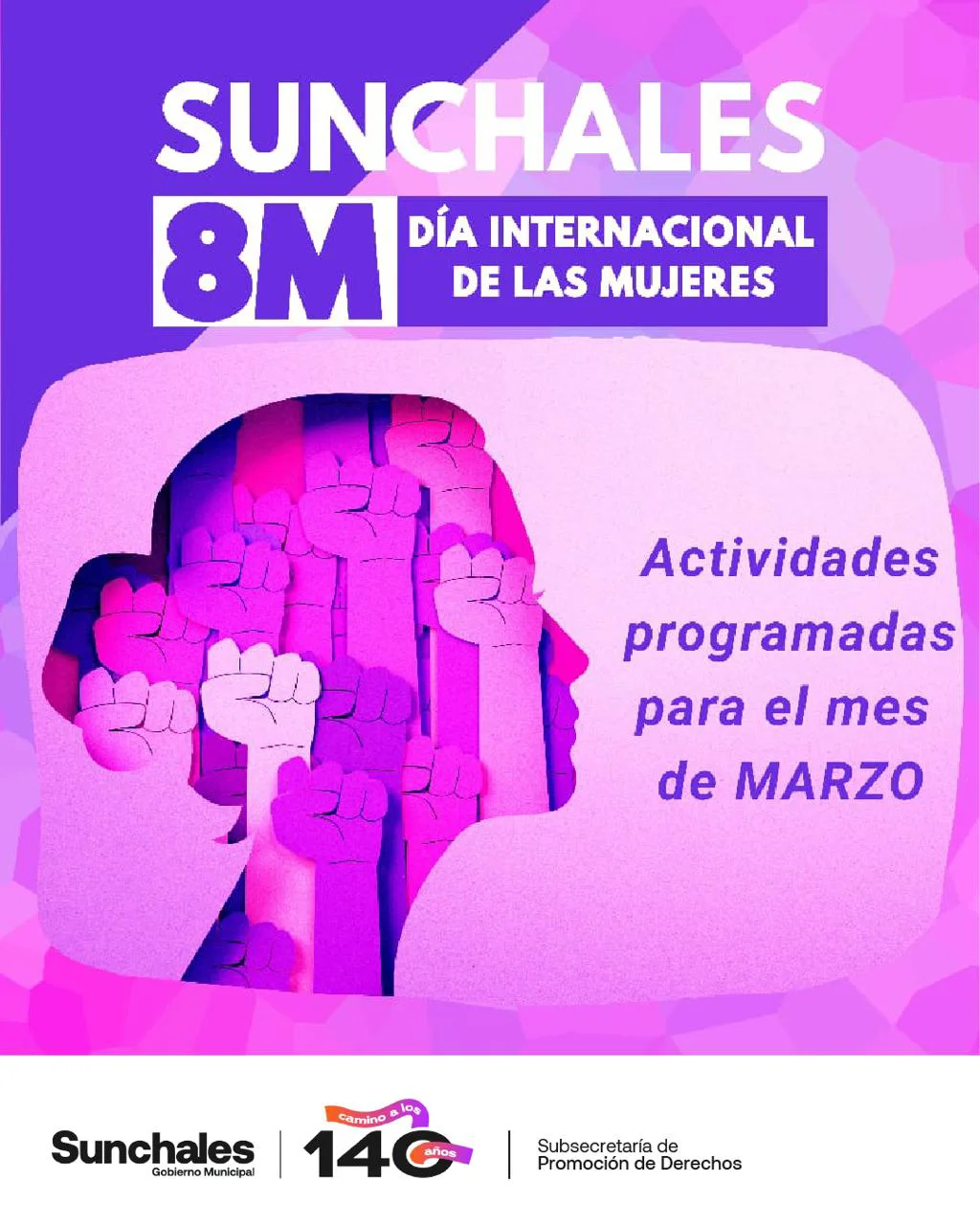 8 Marzo en Sunchales 
