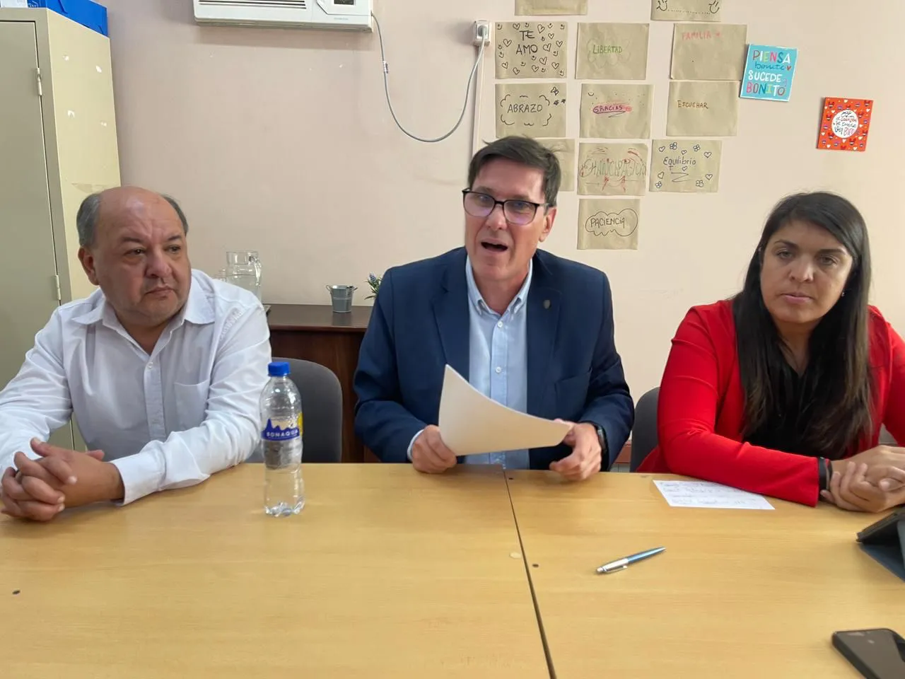 ”Vamos a ser muy duros contra quienes no quieren trabajar”, advirtió el ministro Goity, quien estuvo en Reconquista.