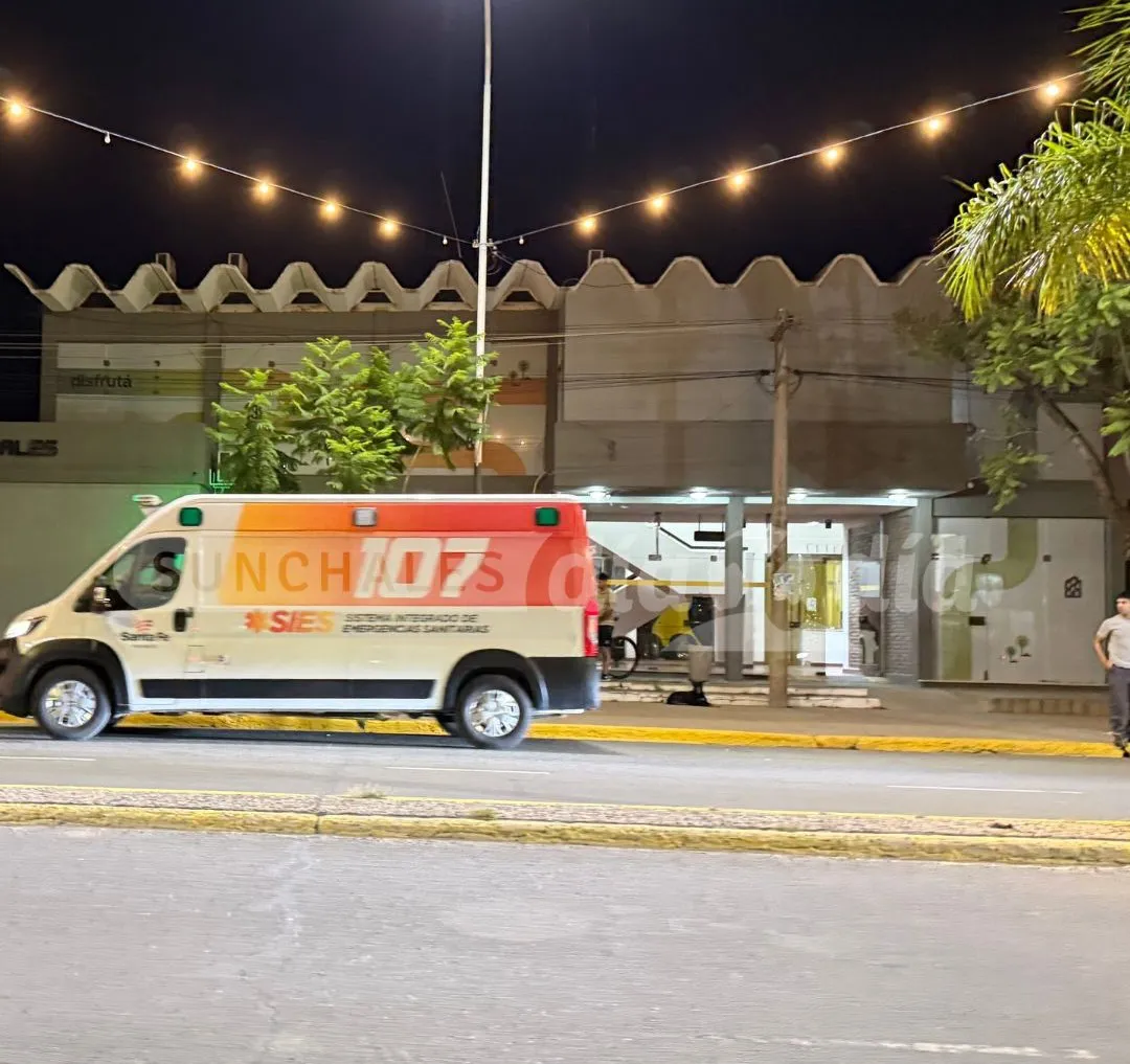 SIES 107 al arribo a la Terminal Sunchales 