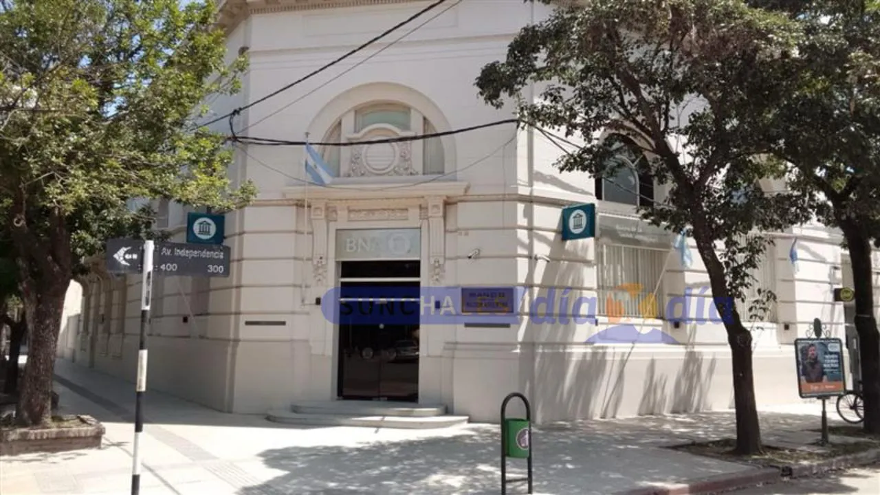 Banco Nación Sunchales - Av. Independencia esquina Carlos Pellegrini 