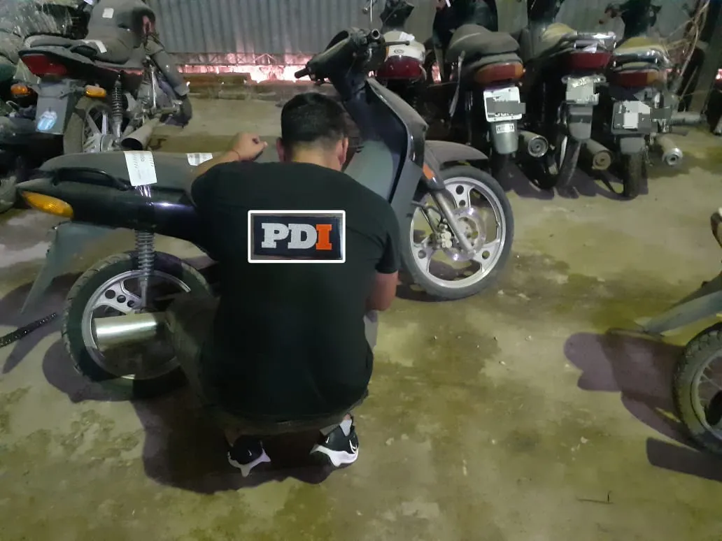 El Fiscal del MPA Región 5, ordenó el formal secuestro de las motocicletas 