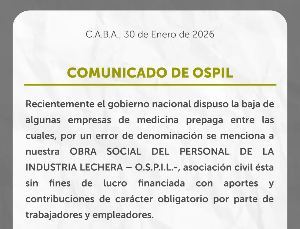 Comunicado Atilra-Ospil