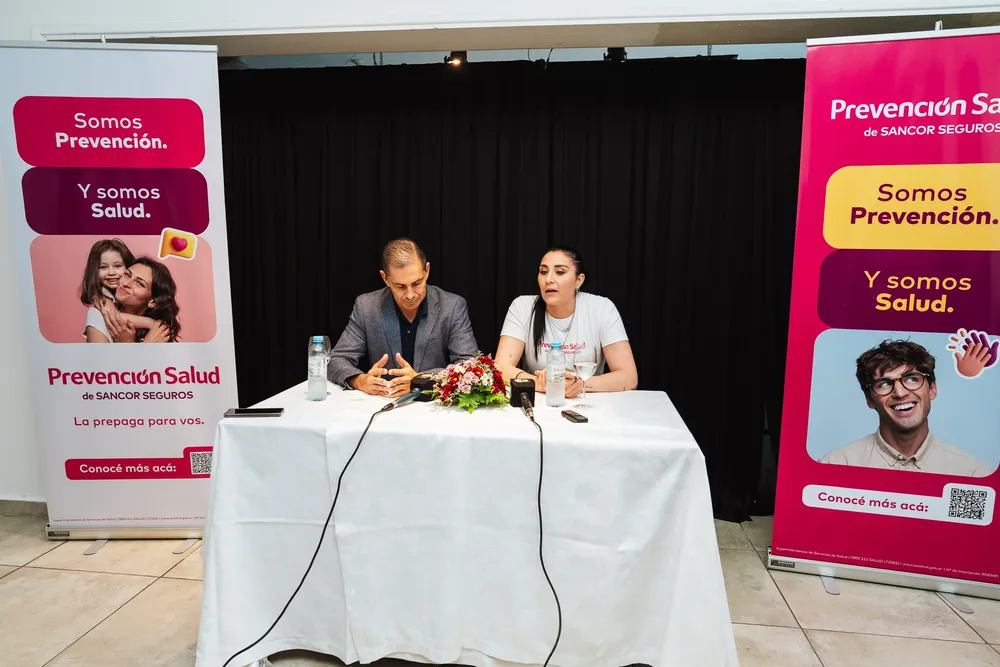 Conferencia de prensa de Yas Nizetich en Sunchales